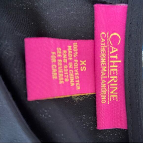 Catherine Malandrino Size XS Ruffle Bell Sleeve. B17 - Picture 4 of 5